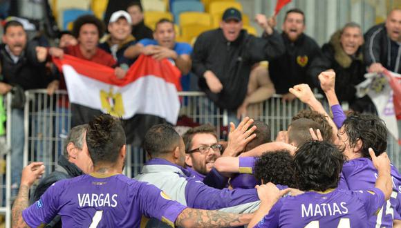 Fiorentina empató 1-1 con Dinamo Kiev por los cuartos de la Europa League