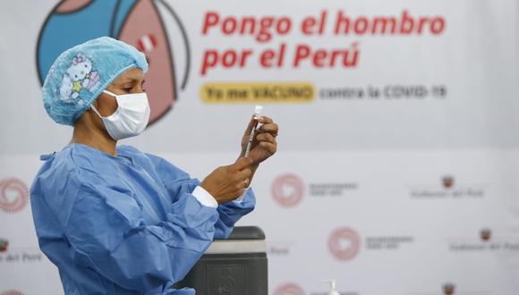 “Esperamos culminar la gestión con 9 millones de vacunados”, dijo el ministro de Cultura, Alejandro Neyra. (Foto: Francisco Neyra / GEC)
