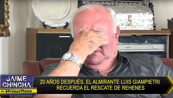 Chavín de Huántar: Giampietri llora y revela traición de uno de los exrehenes [VIDEO]