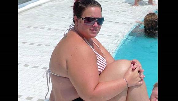  Mira la increíble transformación que tuvo una mujer al perder 80 kilos (FOTOS)