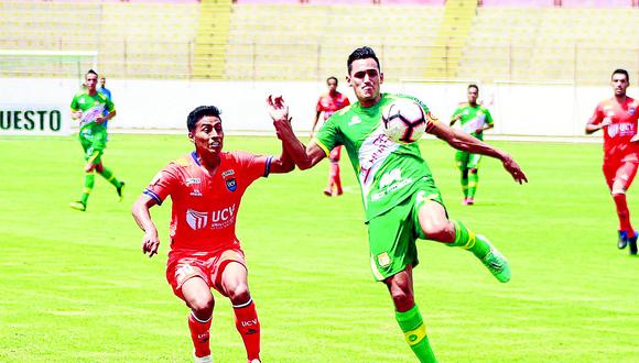 ​Huancayo saca valioso punto  al empatar con César Vallejo en Trujillo: 2-2