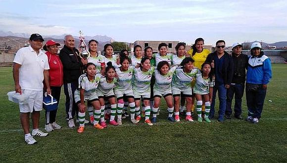 Arequipa campeón nacional de Fútbol Femenino