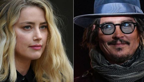 Johnny Depp y su expareja Amber Heard se enfrentarán en nuevo juicio en Estados Unidos. (Foto: Tiziana Fabi, Daniel Leal / AFP)