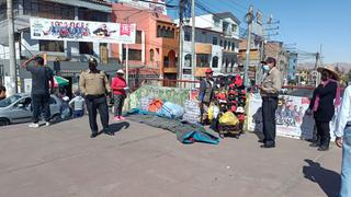 FBC Melgar vs. Deportivo Cali: Policía Municipal desaloja a vendedores de camisetas