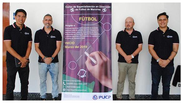 Universidad peruana presenta Curso de Especialización en Dirección de Fútbol de Menores