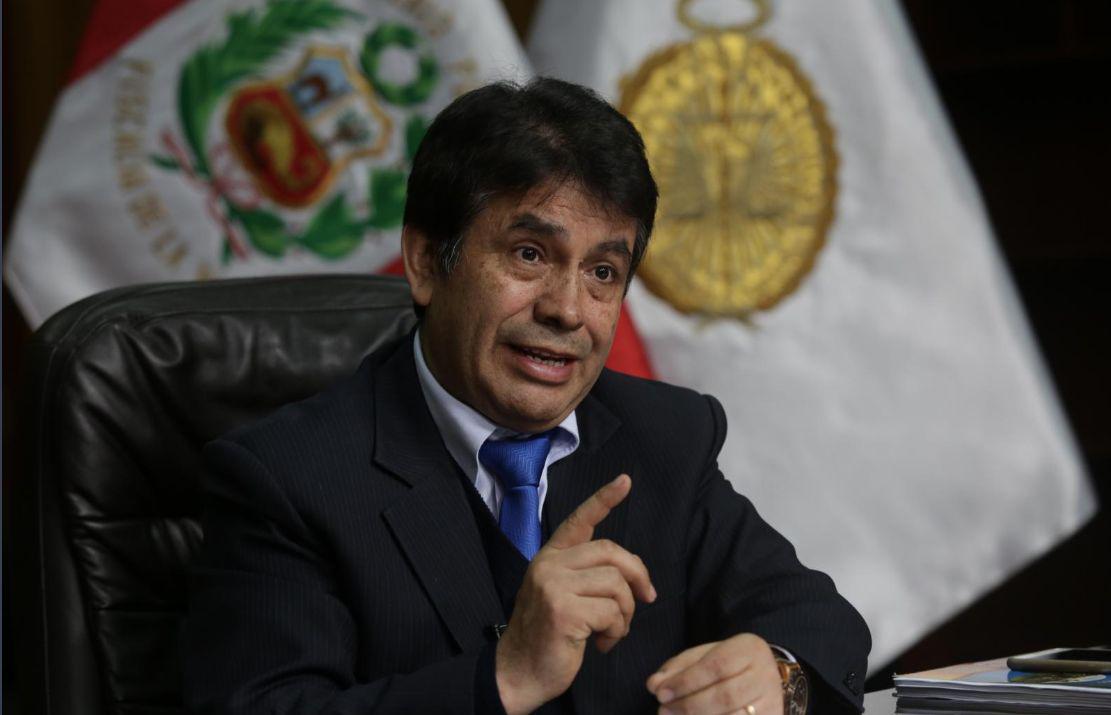 Fiscal Tomás Gálvez ha señalado en más de una oportunidad que los testimonios que lo vinculan con los "Cuellos Blancos" están manipulados. (Foto: Renzo Salazar / GEC)