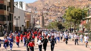 Cusco: más de mil estudiantes participaron de maratón