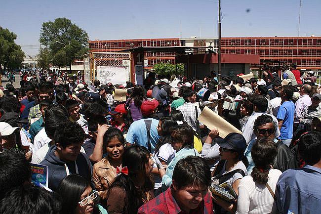 Aquí la relación de ingresantes a la UNSA