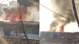 Incendio se registra en vivienda del Callao (VIDEO)