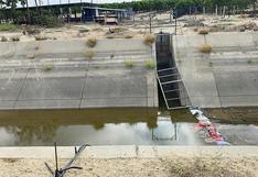 EPS Grau no puede captar agua en canal Daniel Escobar por bajos niveles