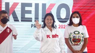 Keiko Fujimori se pronuncia tras flash electoral: “Invoco a la calma a ambos grupos”