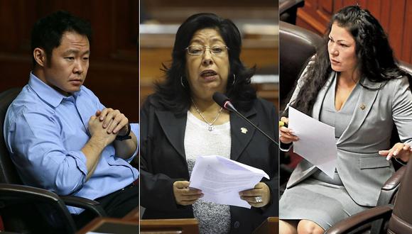 ​Comisión de Ética reabre caso de Yesenia Ponce e investigará a Kenji Fujimori y María Elena Foronda