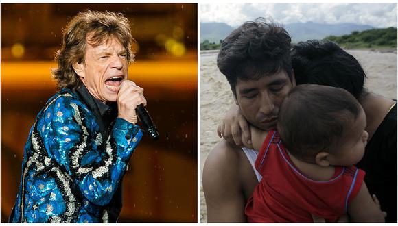 Mick ​Jagger y su solidario mensaje a los damnificados por los huaicos del Perú 