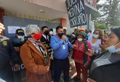 Congresista María Agüero es impedida de ingresar a la Municipalidad Provincial de Tacna