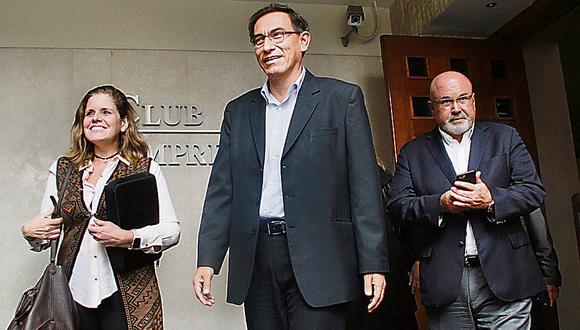Martín Vizcarra será  el vocero de la comisión de transferencia (VIDEO)