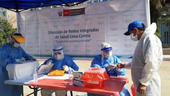 Infectados por coronavirus en el Perú