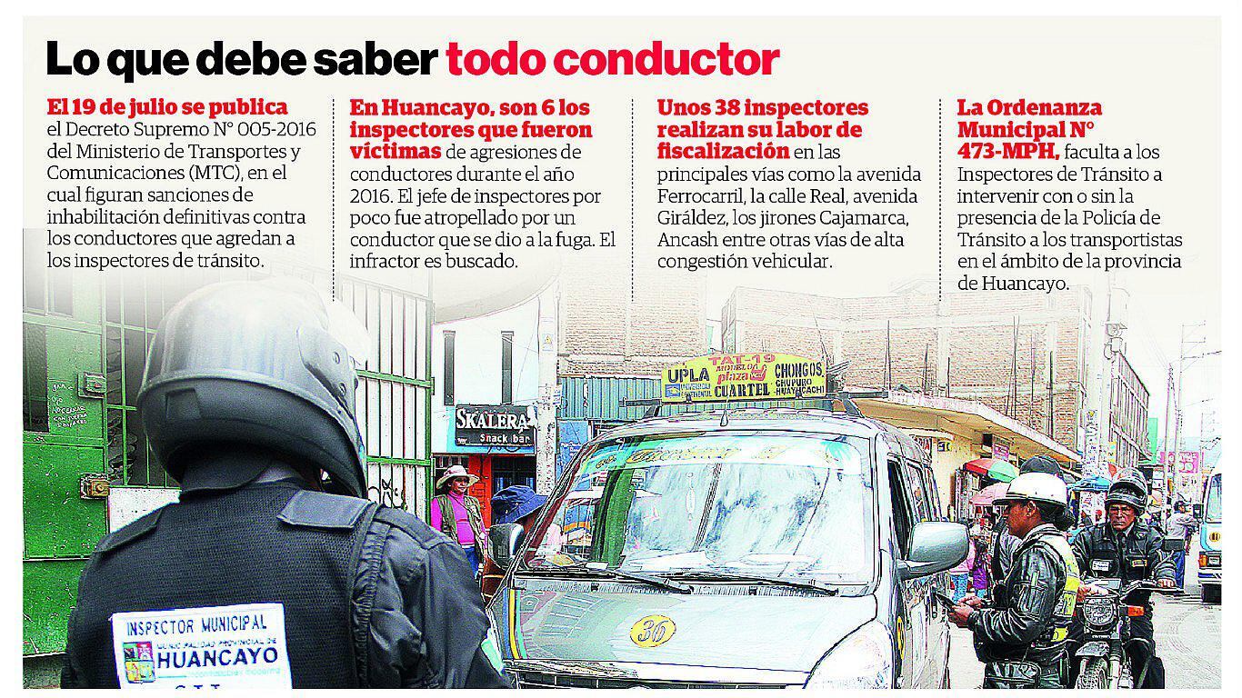 Conozca las sanciones que le impondrían si agrede a un inspector de tránsito