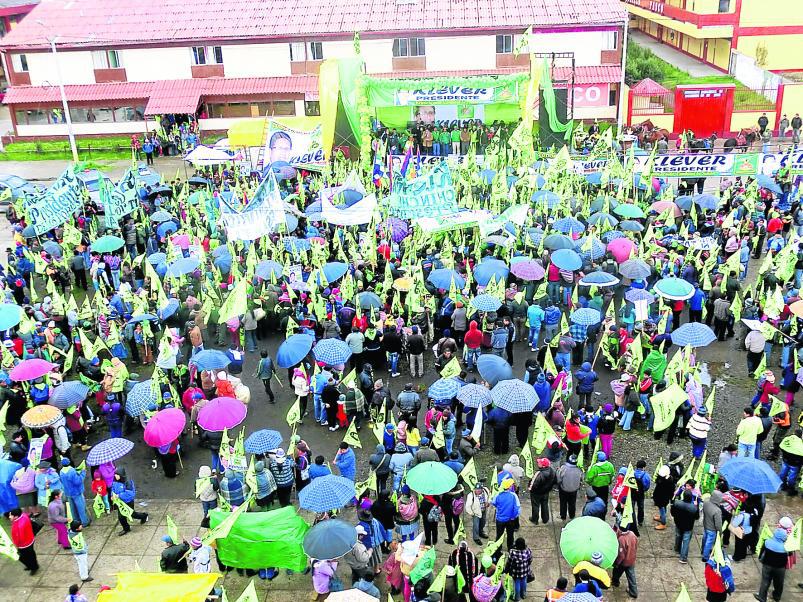 Pasco Verde y Fuerza Popular cierran campañas