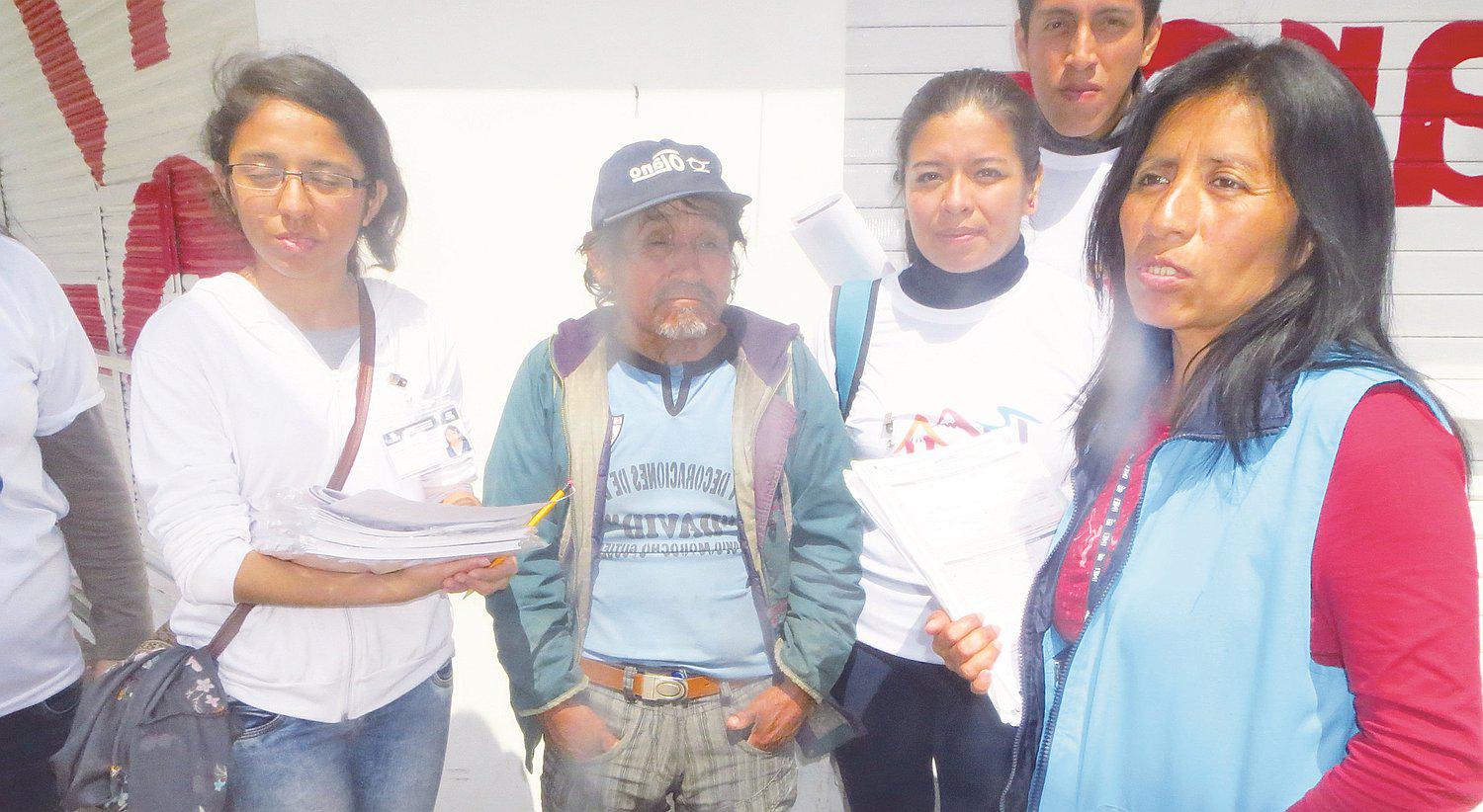 Diversos incidentes se dieron durante el Censo 2017