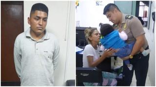 VES: Policía rescata a menor y detiene a sujeto que habría agredido a su exconviviente (FOTOS)