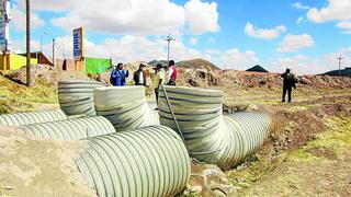 Juliaca: malversación por drenaje pluvial sigue en la impunidad