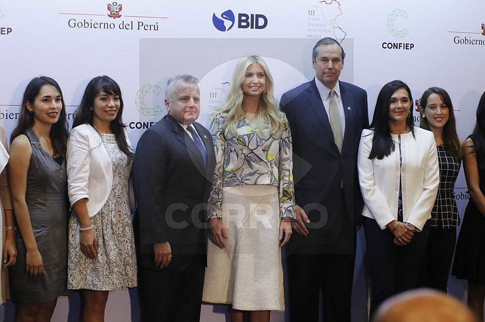 Imágenes de Ivanka Trump en Lima (Galería de fotos)