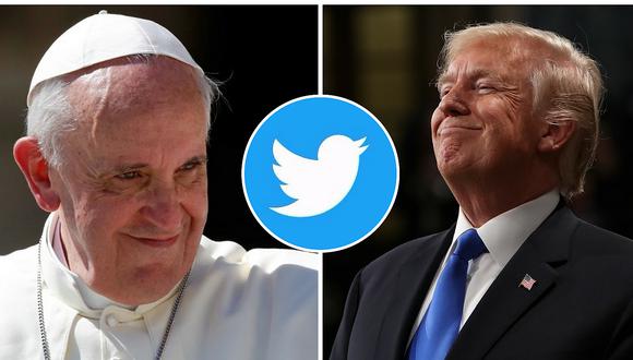Donald Trump "destronó" al papa Francisco en Twitter (FOTOS)