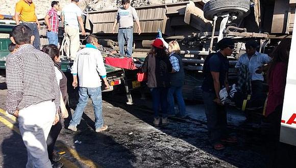 Relación de heridos del accidente de tránsito en la vía Arequipa-Juliaca (VIDEO)