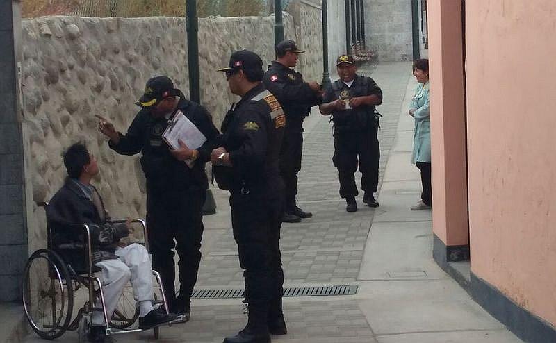 Paciente en silla de ruedas burló seguridad e intentó fugarse del hospital