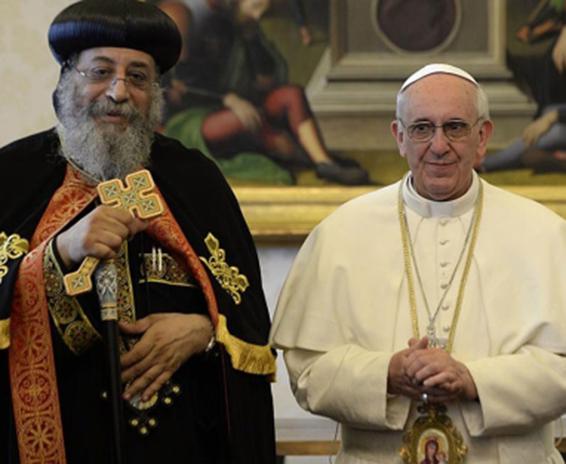 Francisco y Teodoro II abogan por la unidad de los cristianos