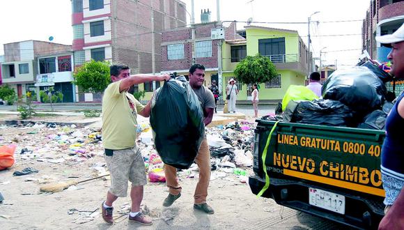 Recogen 160 toneladas de basura en Nuevo Chimbote