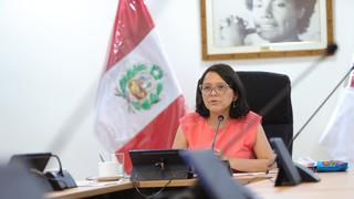 Anahí Durand, ministra de la Mujer, anuncia su postulación a la presidencia de Nuevo Perú