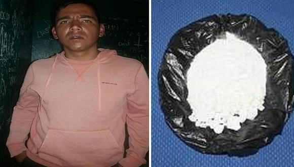 Trujillo: Capturan a presunto microcomercializador de droga