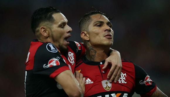 Flamengo ganó con goles de Paolo Guerrero y Miguel Trauco