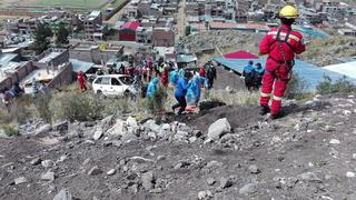 Joven falleció luego que su auto cayó más de 400 metros en vía de Huancavelica