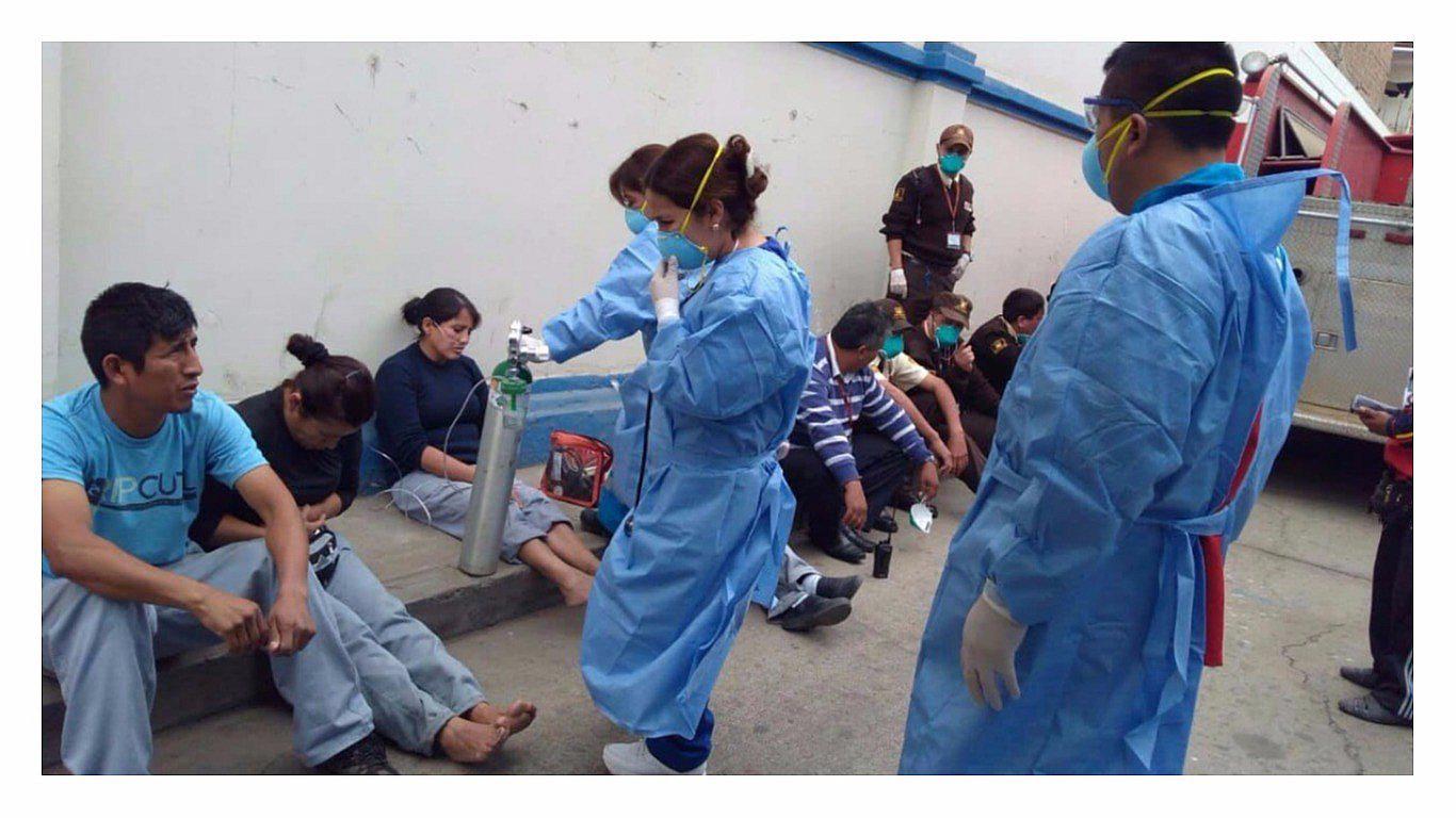 Trujillo: Cierran área de emergencia del hospital Lazarte por contaminación con amoniaco 