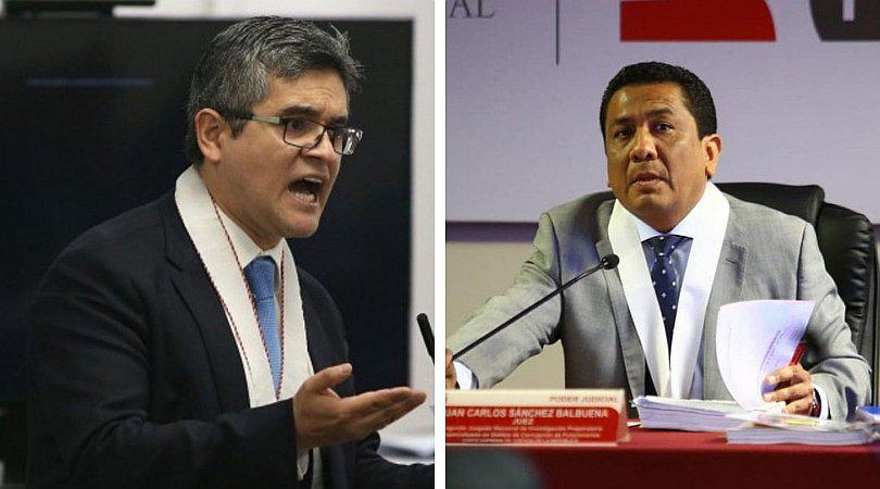 Abogado de Alan García denunciará penalmente al juez Juan Sánchez Balbuena y a fiscal José Domingo Pérez