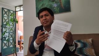 Consejero pide intervención fiscal en el Programa del Gobierno Regional de Ayacucho