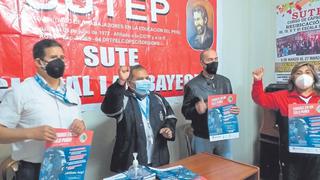 Sutep Lambayeque rechaza a ministro de Educación por integrar sindicato paralelo