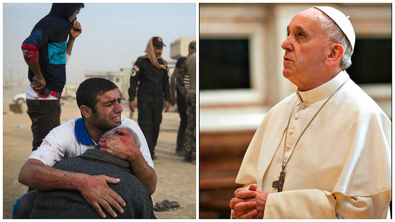 Papa Francisco: "Ninguna motivación justifica la violencia en Irak y Siria" 