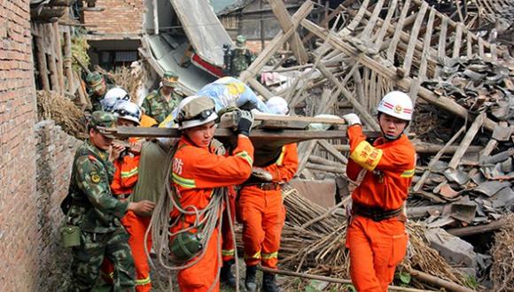 Ascienden a 589 las víctimas mortales por el terremoto en China