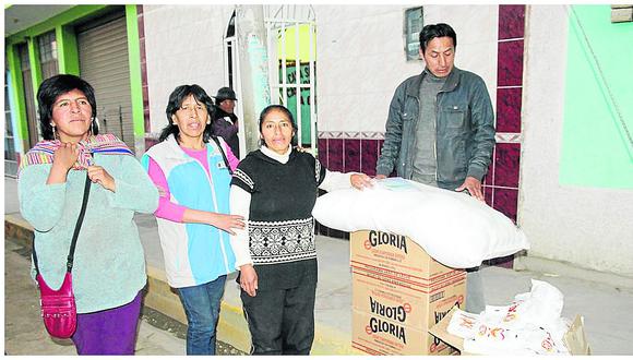 Programa del Vaso de Leche  en Chilca sale con servicio delivery
