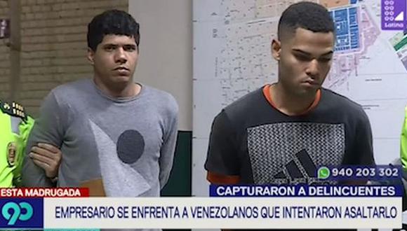 Miraflores: Empresario persiguió a delincuentes que lo asaltaron y logró capturarlos (VIDEO)