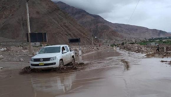 ​Huaico bloquea la carretera Aplao-Chuquibamba