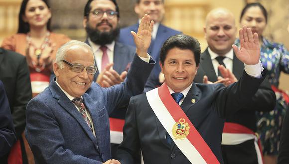 Aníbal Torres renunció al cargo y fue reemplazado por Betssy Chávez. (Foto: Presidencia)