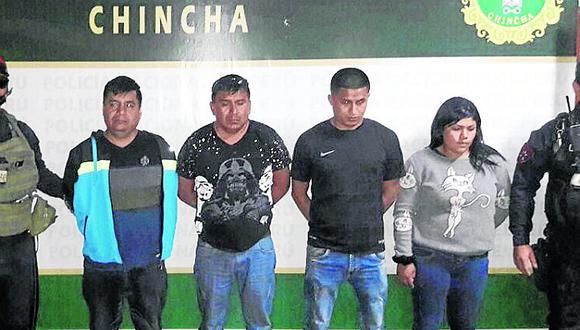 Policía interviene a “Los injertos de El Agustino” en Chincha