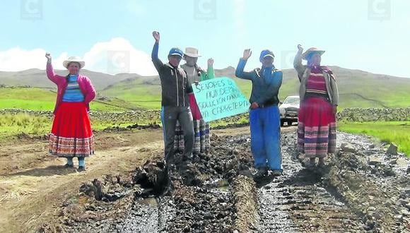 Majes Siguas II: Tarucamarca exige diálogo con el GRA por dañor a pastos y carretera