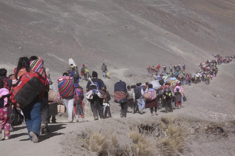 Toneladas de basura en Qoyllurit'i tras peregrinación
