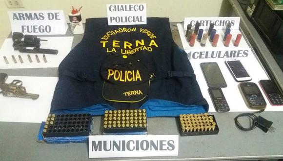Trujillo: Policía incauta armas de fuego y municiones (VIDEO) 