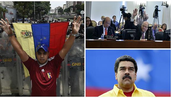 OEA adopta texto conciliador sobre Venezuela y niega palabra a asesor de Luis Almagro (VIDEO)